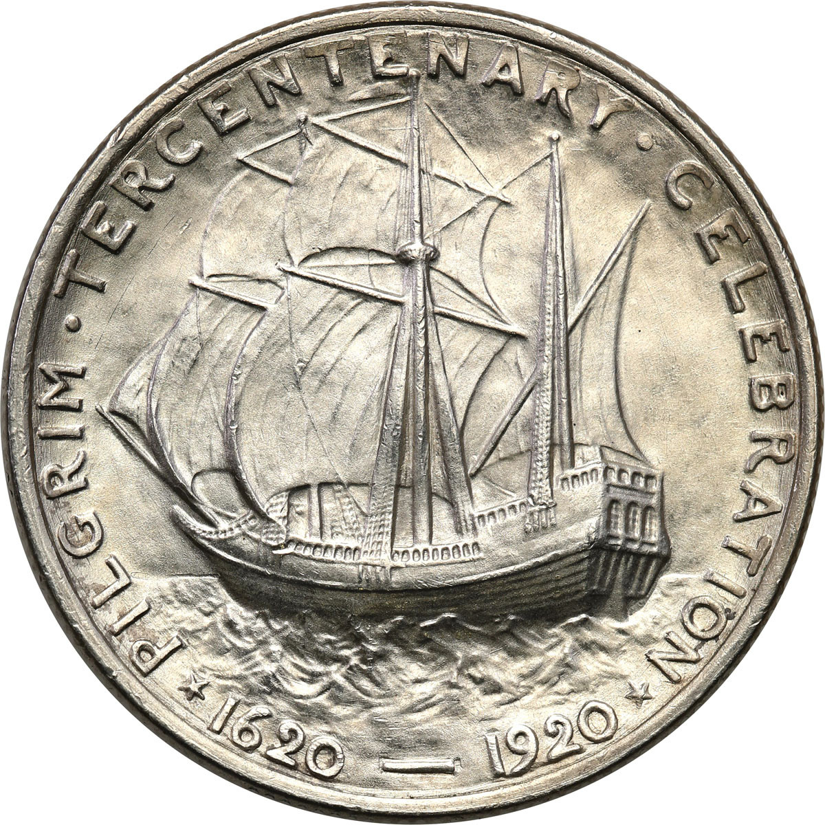 USA. 50 centów 1921 Pilgrim Tercentenary
